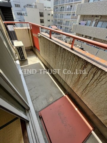 武村ハイツのバルコニー|バルコニーがあります