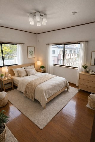 エストリジェールⅡの洋室|※写真はイメージです。家具・小物等は実際には付帯しません。