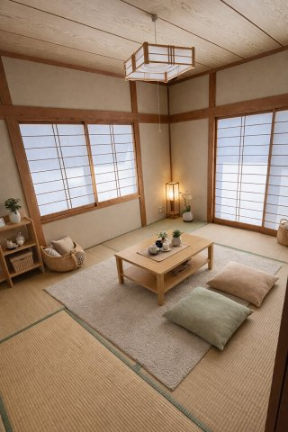 エストリジェールⅡの和室|※写真はイメージです。家具・小物等は実際には付帯しません。