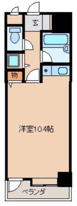 サンセーヌ中央町の間取り