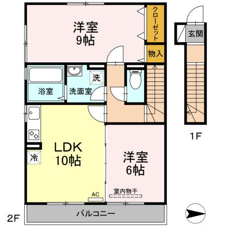フローラの間取り