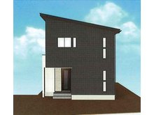tochito　岡山市中区長岡の外観パース
