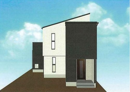 新築一戸建て　岡山市中区平井第5の外観パース