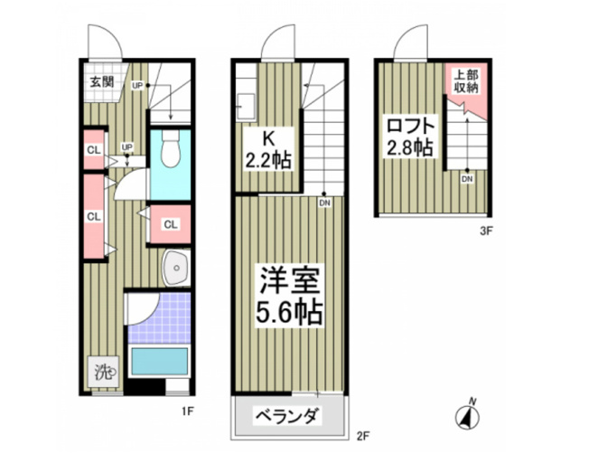 【間取り】 | レガーロ千葉中央　