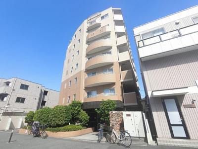 【外観】 | モナーク蒲田 | 総戸数３０戸、平成１６年８月築、管理人は日勤勤務につき管理体制良好です♪