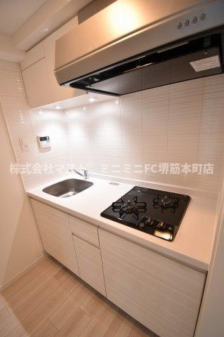 S-RESIDENCE堺筋本町Unoのキッチン
