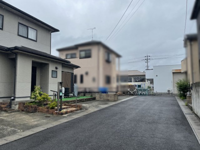 【前面道路含む現地写真】 | 大津市今堅田2丁目19-23　中古戸建