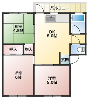 【間取り】 | ケイアンドエスマンション