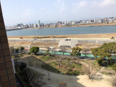 【展望】 | 中津リバーサイドコーポC棟