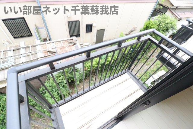 グランパークのバルコニー|バルコニー付きです