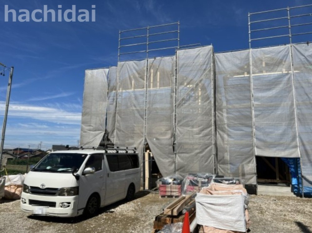 高浜市論地町2丁目　新築戸建　1号棟の外観|高浜市論地町2丁目新築分譲住宅1号棟写真です。2022年10月撮影