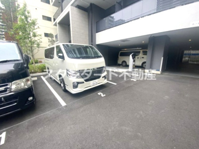 【駐車場】 | ルネフラッツ谷町四丁目