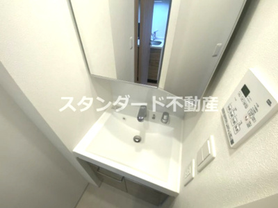 【洗面所】 | ルネフラッツ谷町四丁目