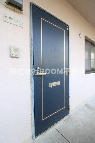 瀬戸山マンション1・2号館の玄関|玄関です