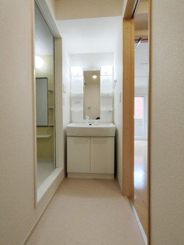 ヴェルジェの独立洗面台