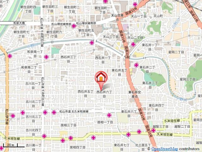 【地図】 | ジュネス西石井