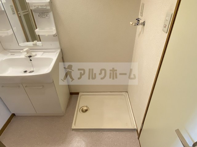 高安グリーンハイツの洗面所