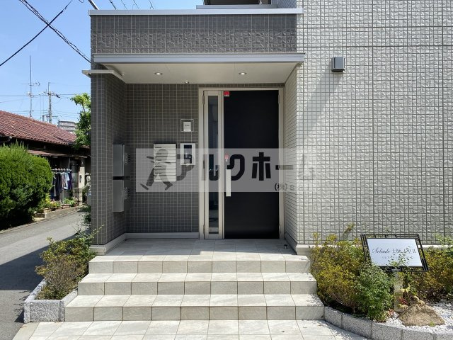 ソレアード土師ノ里Ⅱのエントランス
