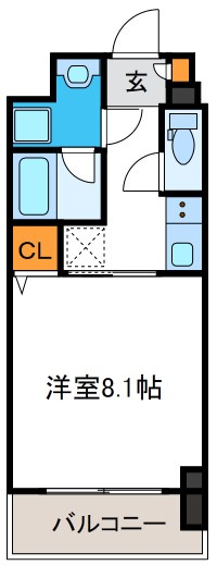 エグゼ大阪ドームⅡの間取り