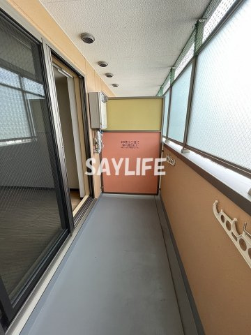 Mプラザ布施弐番館のバルコニー