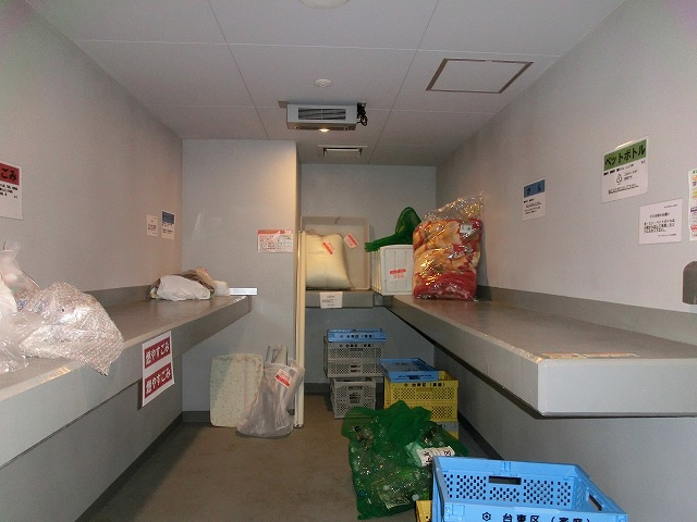 ParkAxis上野三丁目の設備|２４時間利用可能なごみ置き場です