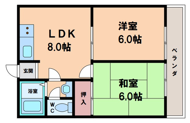 【間取り】 | レジデンス長居