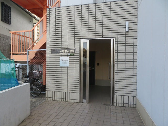 Mプラザ城東参番館のエントランス