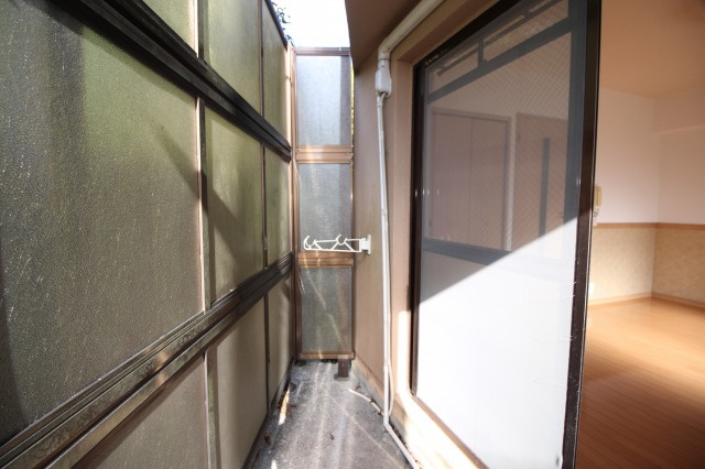 オレンジハウスのバルコニー|バルコニー付きです