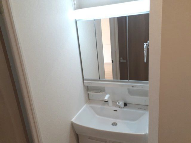 グレースヴィラージュ壱番館の洗面所