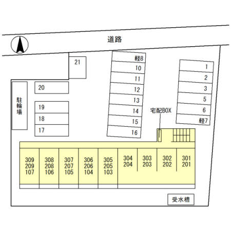 シティオ岩倉の玄関
