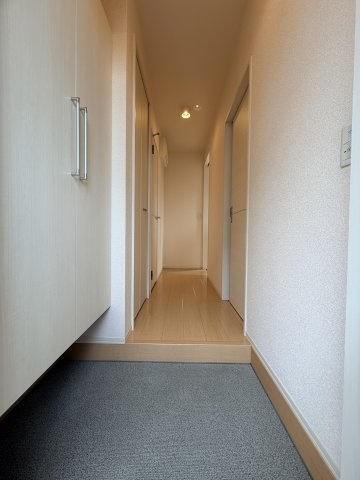 パークハイム伍番館の玄関