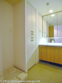 【洗面所】 | エコヴィレッジ志木 | 脱衣スペースもあります