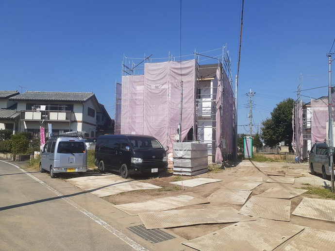 高崎市山名町Ⅱ期（全4棟）A号棟の外観