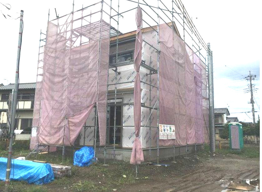 高崎市山名町Ⅱ期（全4棟）A号棟の外観