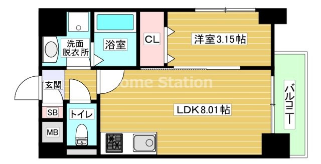 【間取り】 | グランステディ新梅田