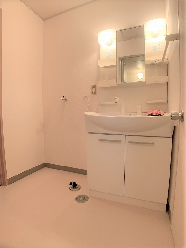 セジュールマロニエの独立洗面台