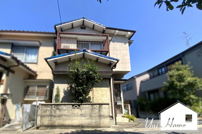 【外観】 | 宇治市羽拍子町　中古戸建 | 《角地》で開放的なポジションヽ(^。^)ノ裏側も児童公園になっているので陽当り・通風良好です！令和4年8月末に全面リフォーム完成予定です♪