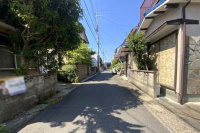 【前面道路含む現地写真】 | 宇治市羽拍子町　中古戸建