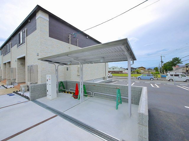 ベル・オーブKのその他共用部分|自転車置き場です。