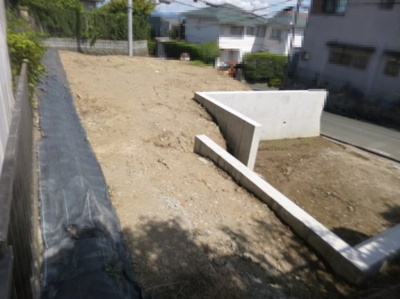 【外観】 | 大津市和邇高城337-2　売土地 | 敷地西側より