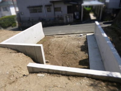 【外観】 | 大津市和邇高城337-2　売土地 | ガレージ北側