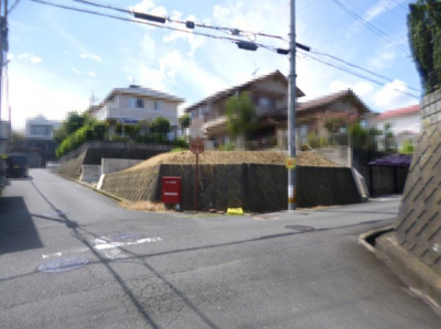 【前面道路含む現地写真】 | 大津市和邇高城337-2　売土地 | 全景東南角