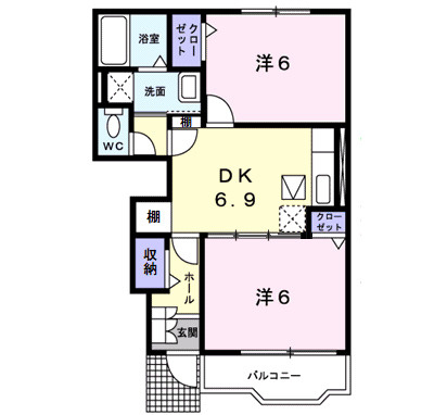 セイバリーⅡの間取り