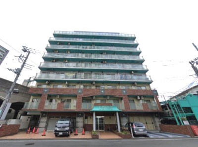 【外観】 | ロワール鶴見駅前 | 総戸数５８戸、平成１３年８月築、管理人は日勤勤務につき管理体制良好です♪