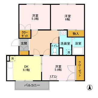 【間取り】 | ファーストグリーンＣ