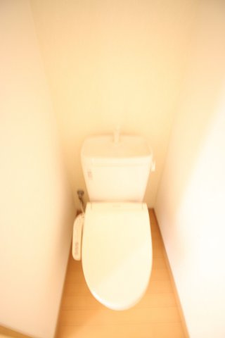 ソレイユ甲斐元　北・南棟のトイレ|トイレもきれいです