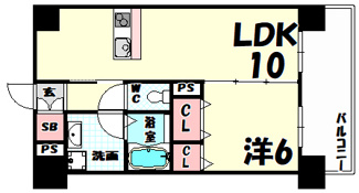 【間取り】 | シティスパイア新神戸