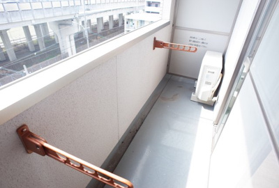 【バルコニー】 | リバーサイド安藤II | ベランダ