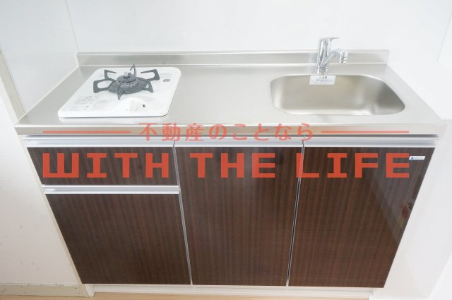 西田産業第5ビルのキッチン|お料理しやすいキッチンです