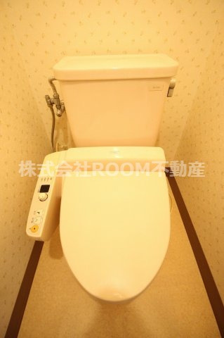 金田マンションゆきらのトイレ|シンプルで使いやすいトイレです